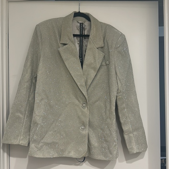 SLA the Label Paloma Blazer in Gold (NWT) - Picture 6 of 9